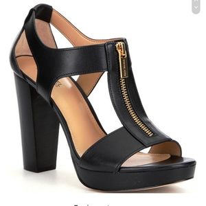 MICHAEL Michael Kors Berkley Leather Zip-Up Block